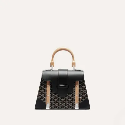 Saïgon Structuré PM Bag - Black