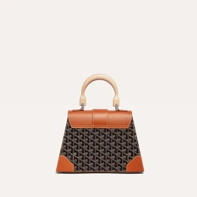 Saïgon Structuré PM Bag - Black & Tan