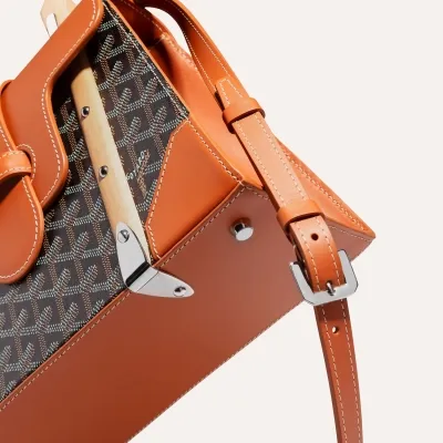 Saïgon Structuré PM Bag - Black & Tan