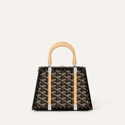 Saïgon Mini trunk bag - Black