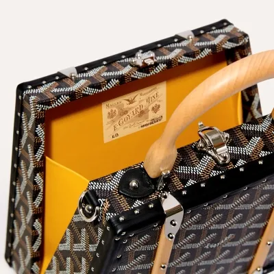 Saïgon Mini trunk bag - Black