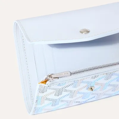 Saint-Gabriel wallet multicoloured - Multicoloured Polar Blue