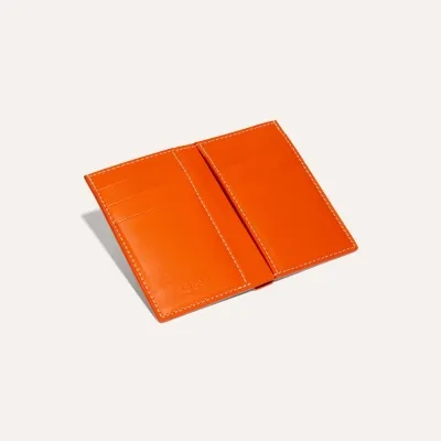 생피에르 카드 홀더 - 오렌지