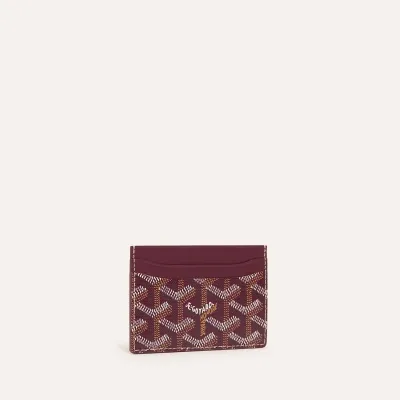 Saint-Sulpice Card Wallet - Burgundy