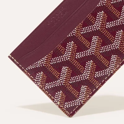 Saint-Sulpice Card Wallet - Burgundy