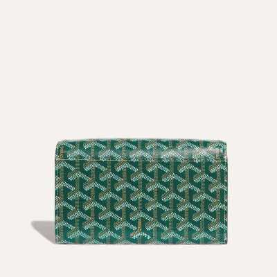 Varenne Continental Wallet - Green