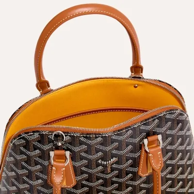 Vendôme PM Bag - Black & Tan