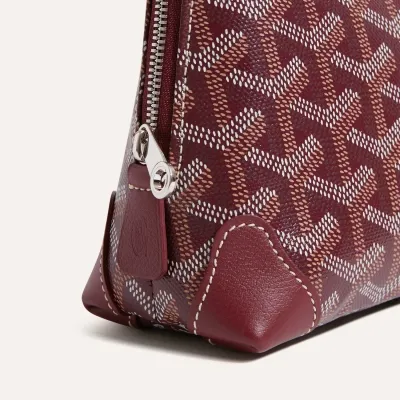 Vendôme Cosmetic Pouch - Burgundy