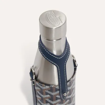 Yonne MM Case Flask - Navy Blue