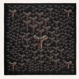 国内発送【GOYARD/ゴヤール】ショール N°1 国内発送【GOYARD/ゴヤール】ショール N°1 ブラック (GOYARD