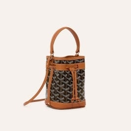 すぐ届く【GOYARD】プチ・フロ・ミニバッグ レザーストラップ付 プチ・フロ・ミニバッグ - Maison Goyard