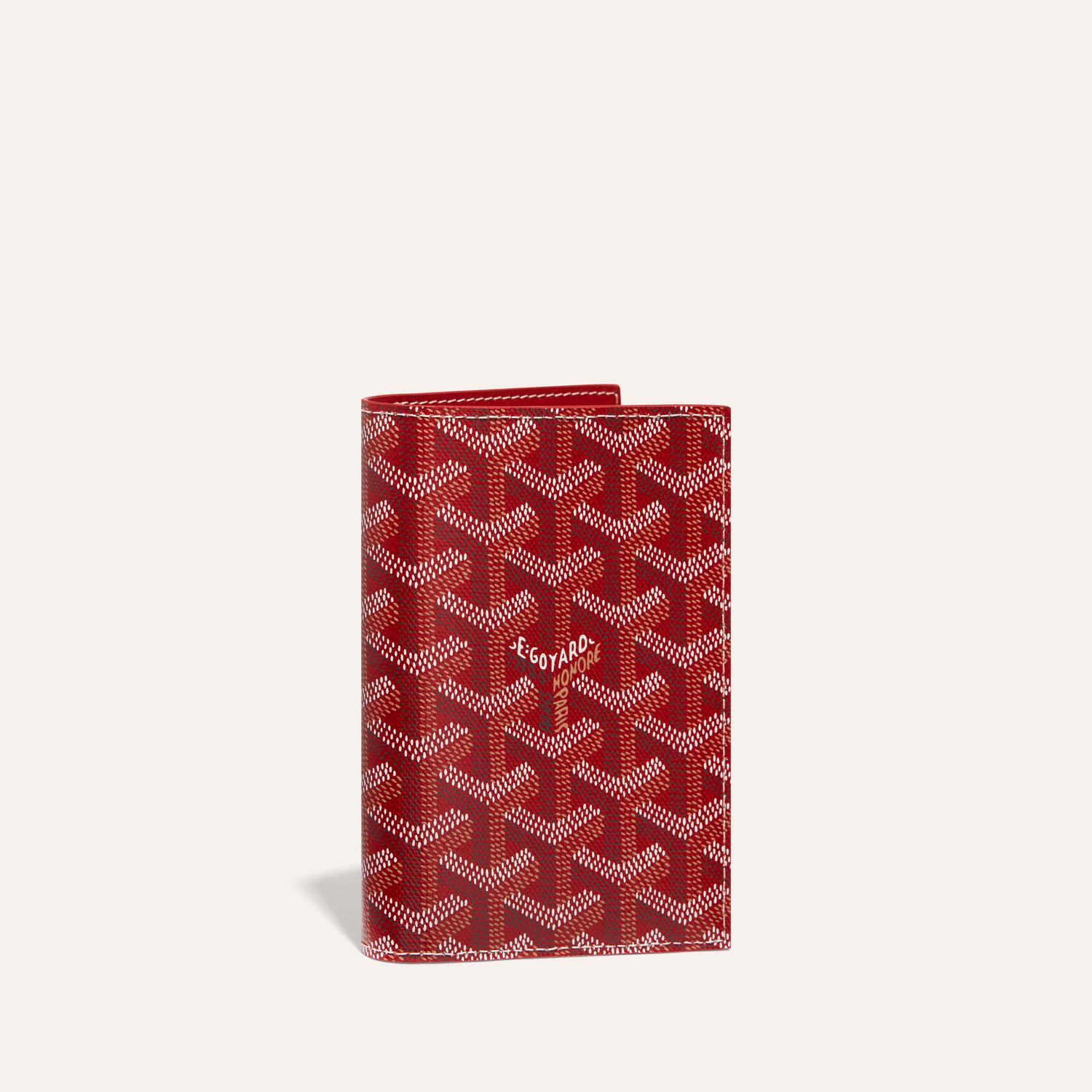 PORTE-PASSEPORT GRENELLE Red