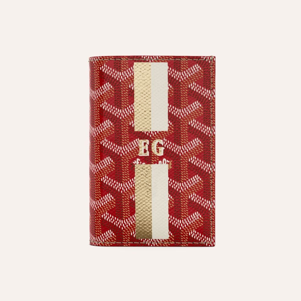 Saint-Pierre Card Wallet - Bandes et initiales